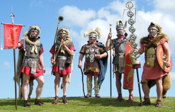 A group of Roman officers